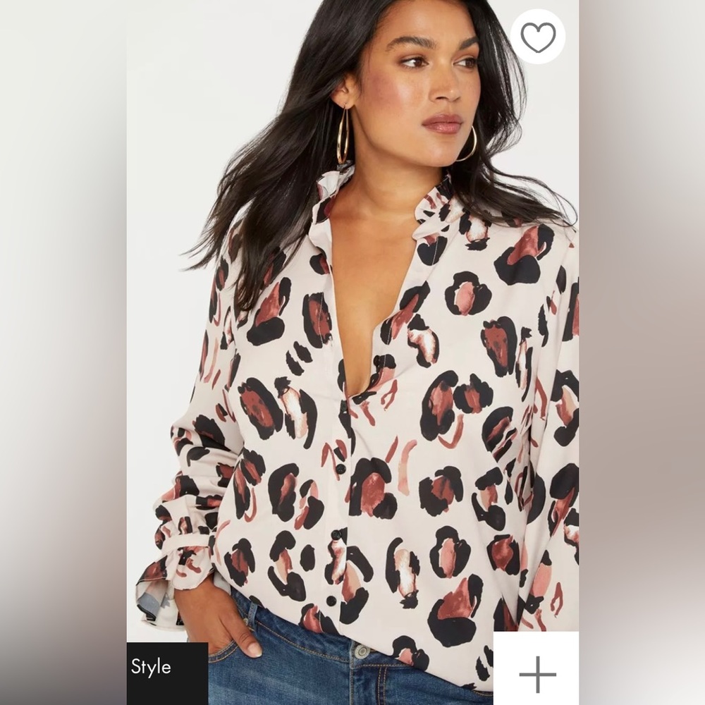 Eloquii button down shirt (new)